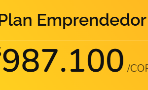 Plan Emprendedor $987.100/COP